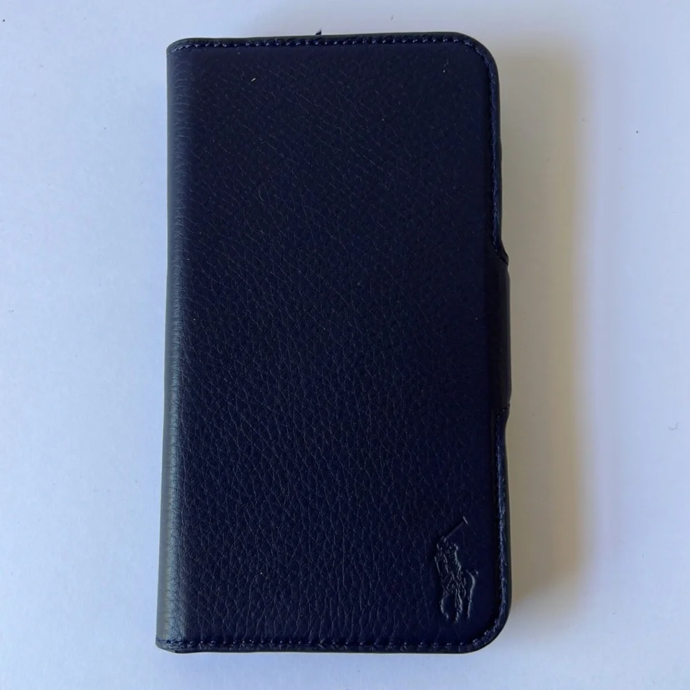 Polo Ralph Lauren Hardshell Case & Credit card holder New Navy